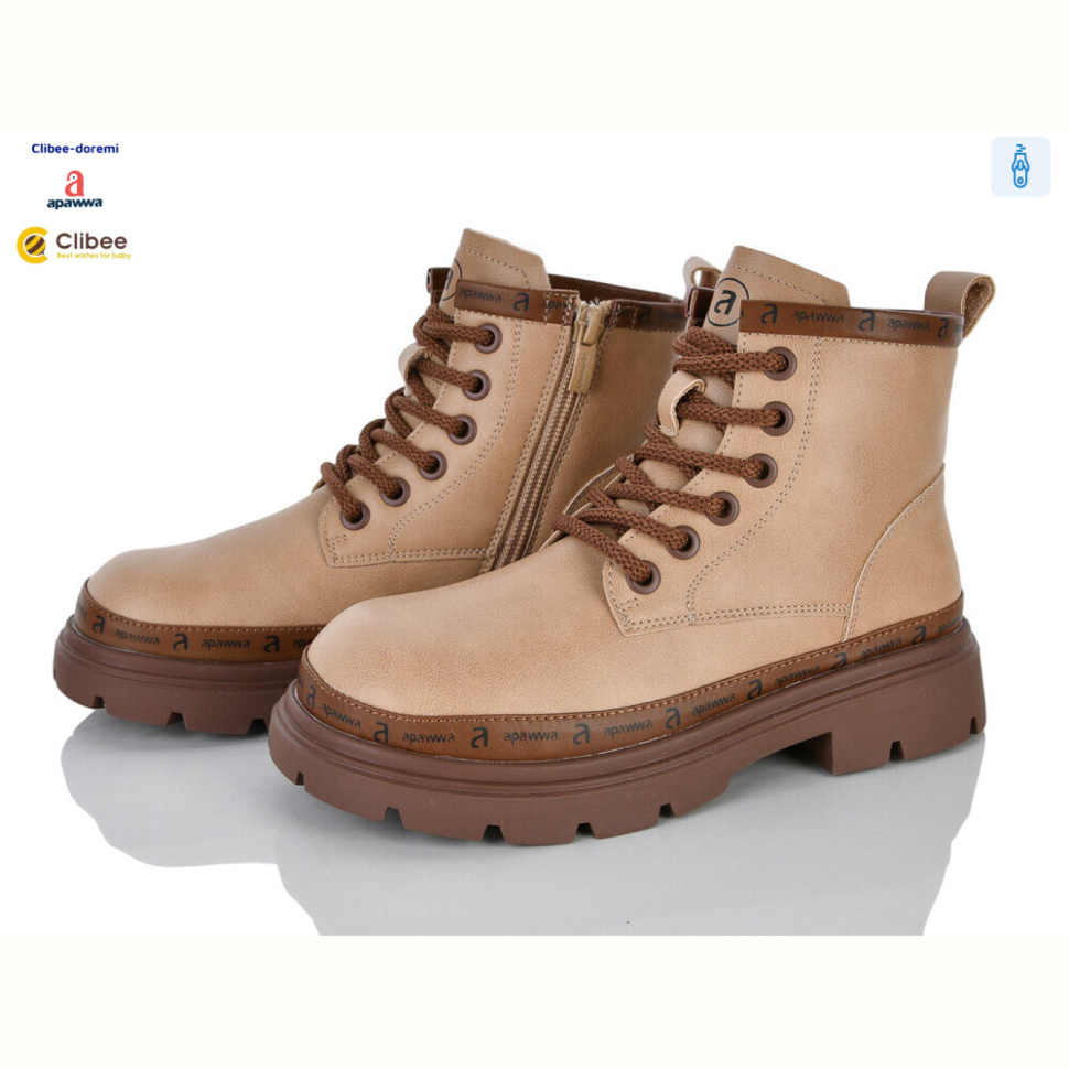 Ботинки Clibee-Doremi ABC5752P brown