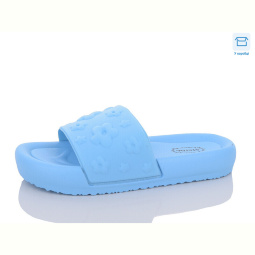 Шлепки Hongquan X31 blue