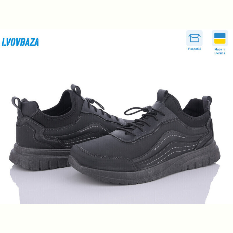Кроссовки Lvovbaza Dago 24-02 чорний