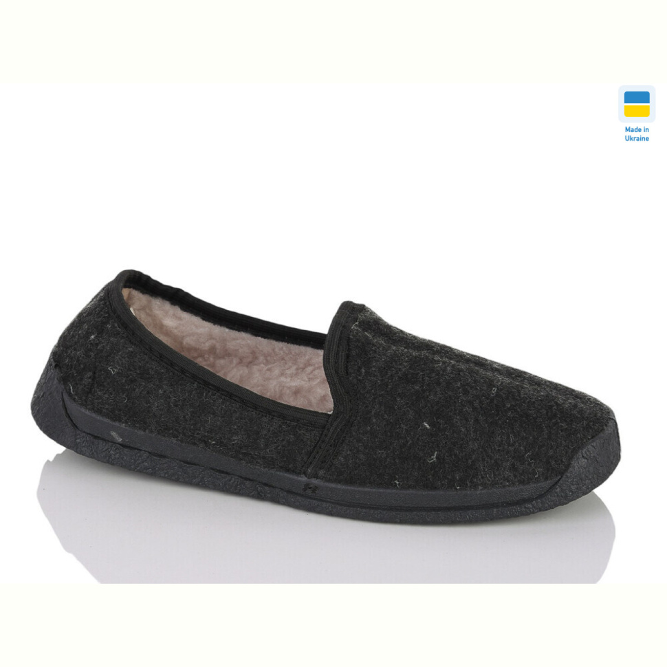 Тапки Lot Shoes Дідусь войлок Харків чорний