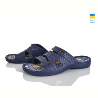 Шлепки Rai shoes E229 синій
