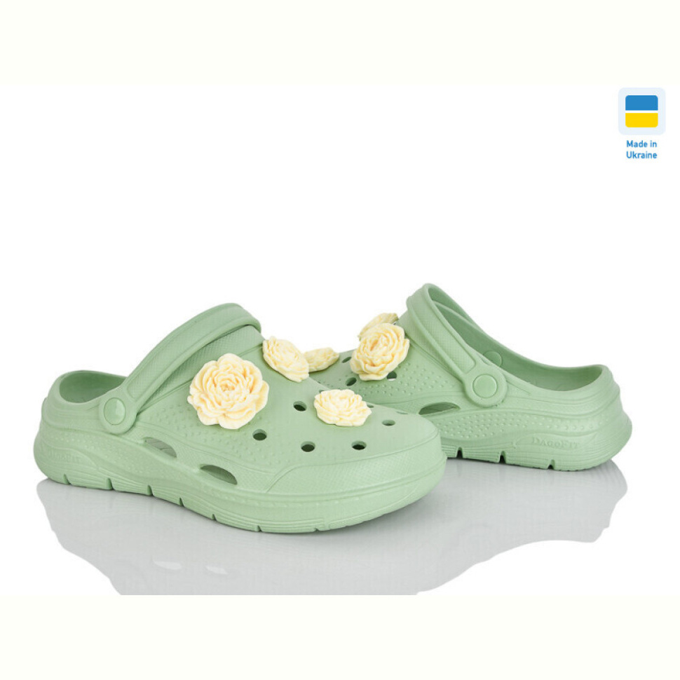 Кроксы Golden Lion 411 фісташки