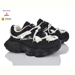 Кроссовки Clibee-Doremi AD5300-4 black-white