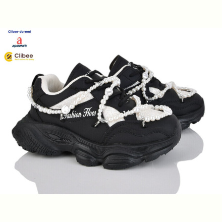 Кроссовки Clibee-Doremi AD5300-4 black-white