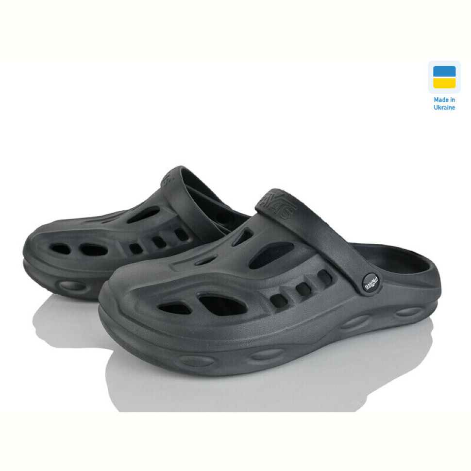 Кроксы Alex 123-KC2 сірий