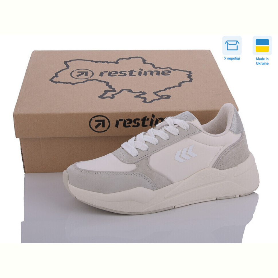 Кроссовки Restime FWB24083 l.grey