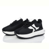 Кроссовки Violeta 136-36-4 black-white
