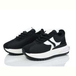Кроссовки Violeta 136-36-4 black-white