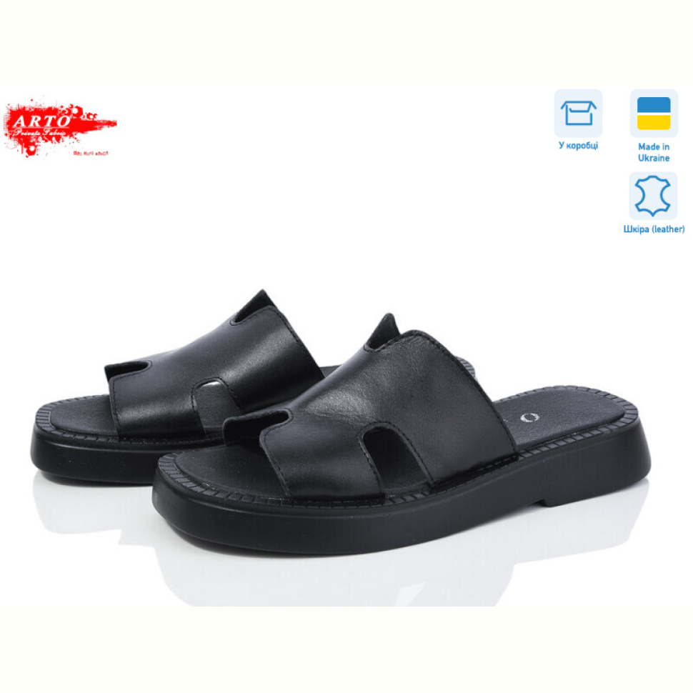 Шлепки ARTO 120 ч.к.