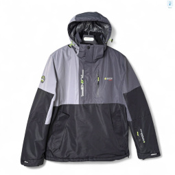 Куртка Audsa S24039-6 black-l.grey-grey