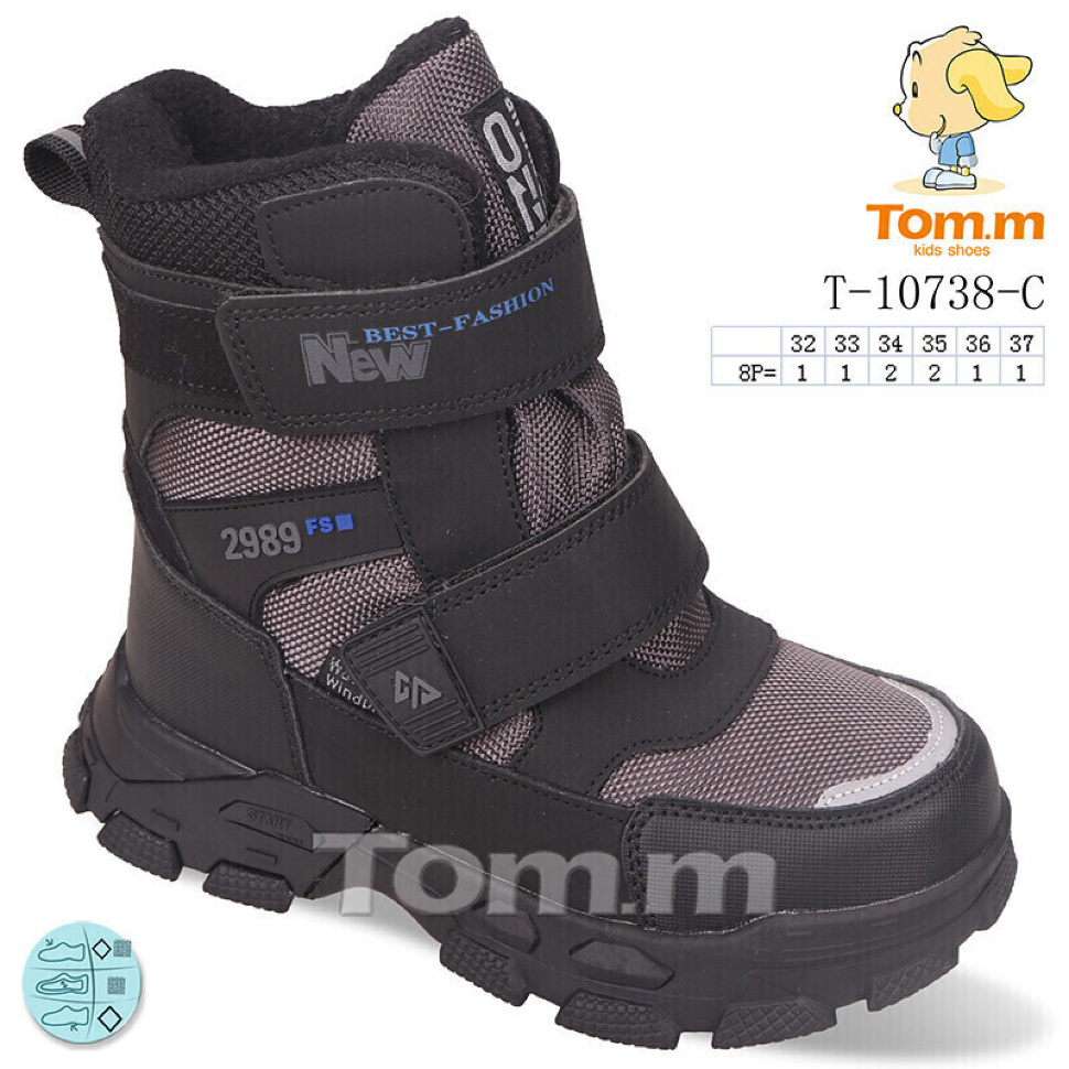 Ботинки Ok Shoes T-10738-C