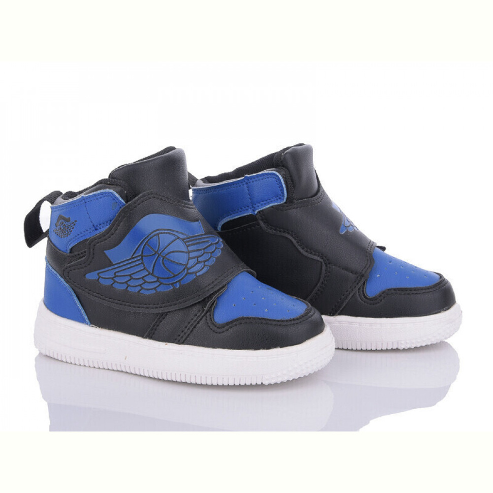 Кроссовки Style-baby-Clibee KJ06 black-blue