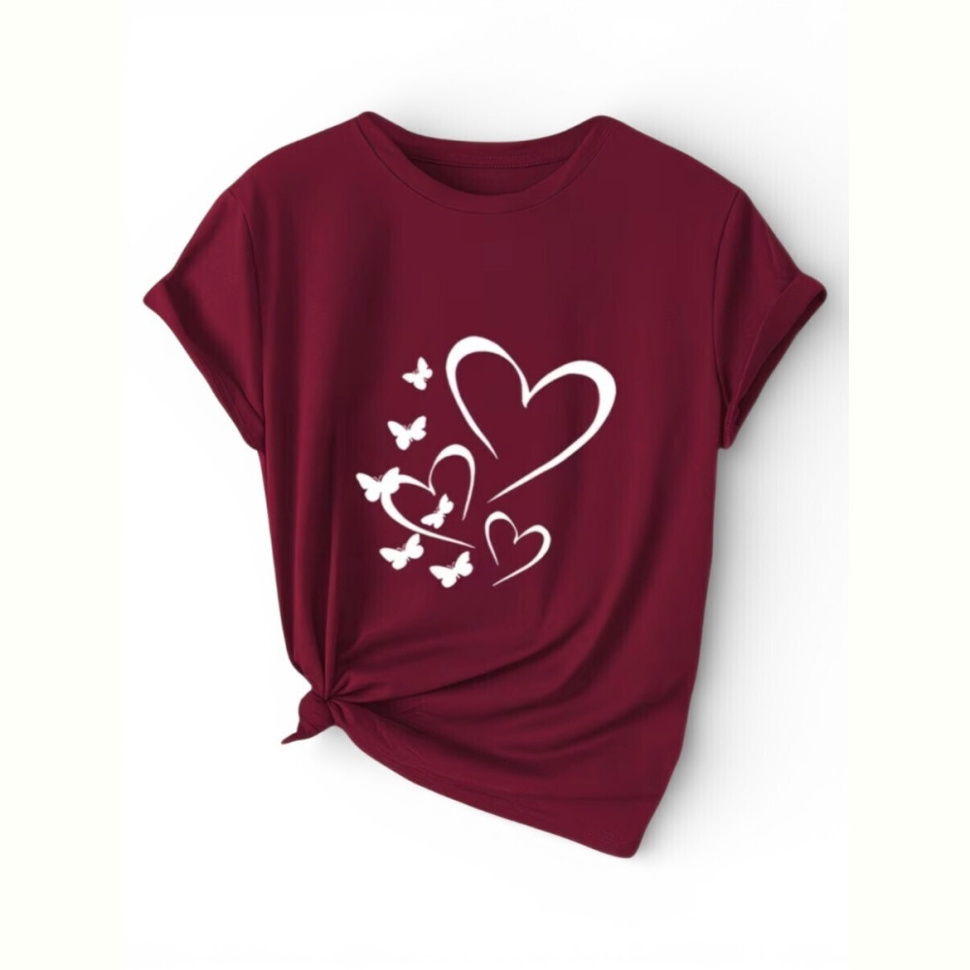 Футболка Riza 204 бордо