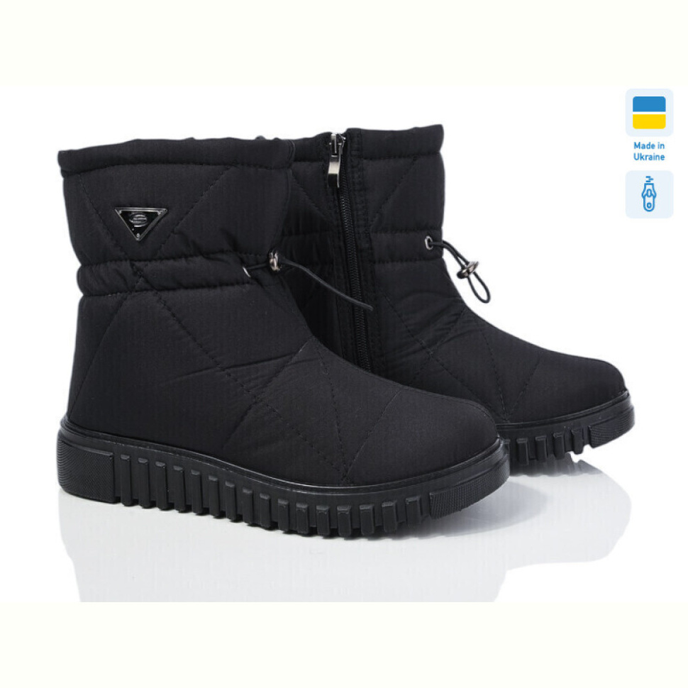 Дутики Paolla 4411 чорний Дутики Paolla 4411 чорний
