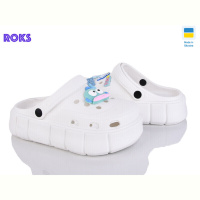 Кроксы Roks 152-9006 білий