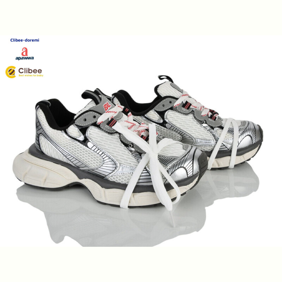 Кроссовки Clibee-Doremi A2301-3 grey-black