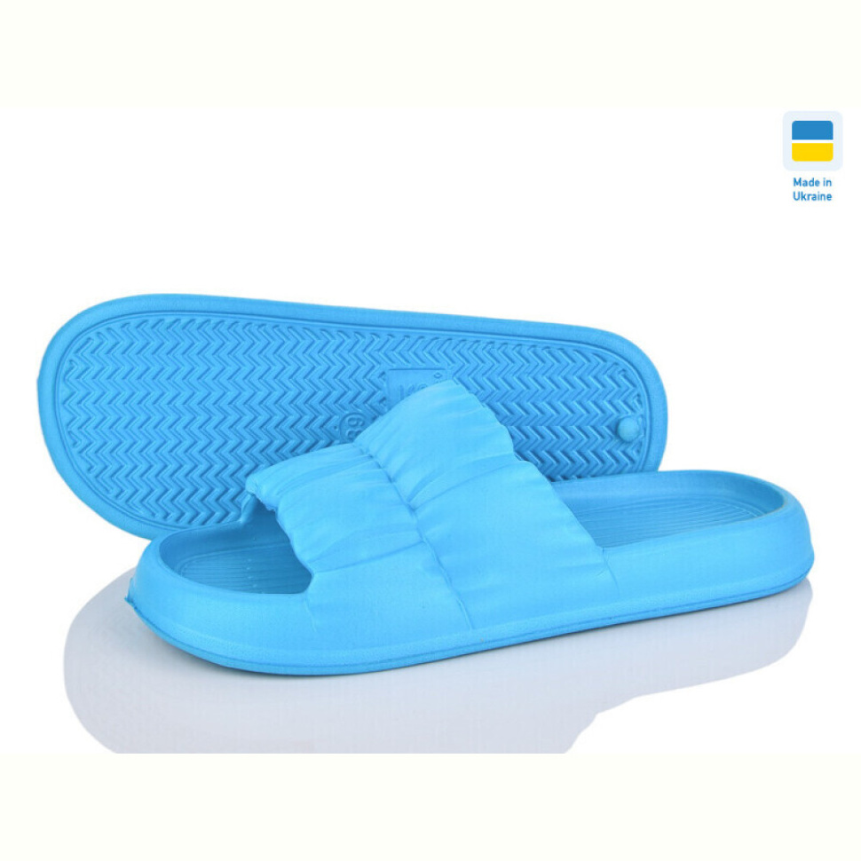 Шлепки Alex 777 бірюза