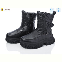 Дутики Clibee TJ1014P-1 black