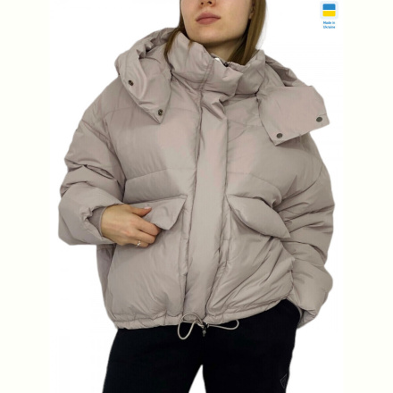 Куртка Kram 23355 бежевий