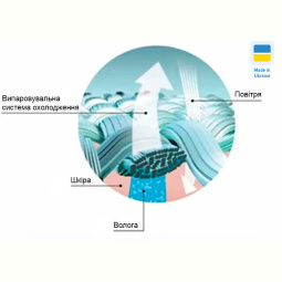Футболка Riza Coolmax 001-3 сірий