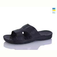 Шлепки SANLIN 2 SV003 чорний (кожа)