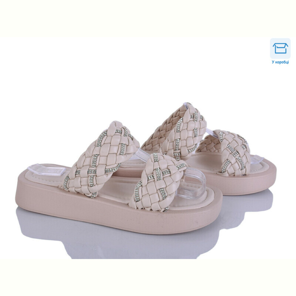 Шлепки Захар-Gold BH9018-3