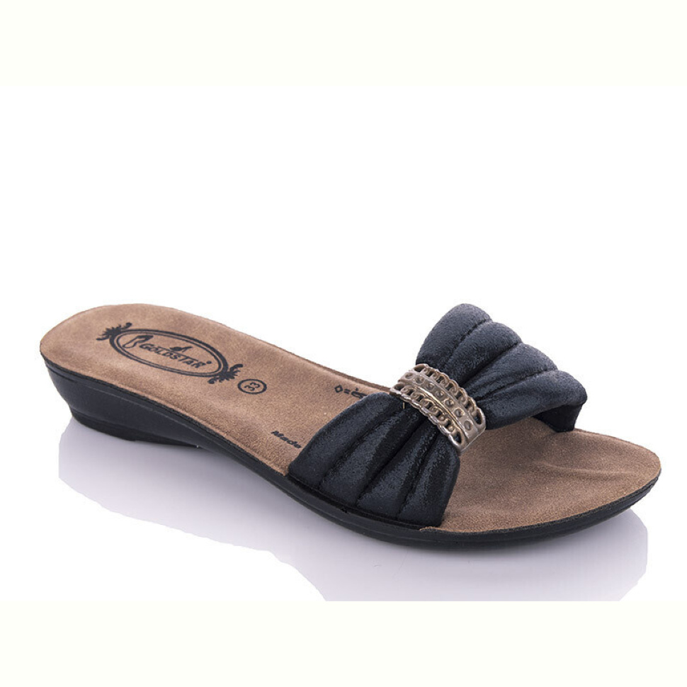 Шлепки DeMur K26-809 black (30-35)