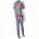 Пижама Obuvok 1488-012 grey (04063) ЗНИЖКА