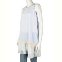 Платье Obuvok B0134-3 (11260) white-beige