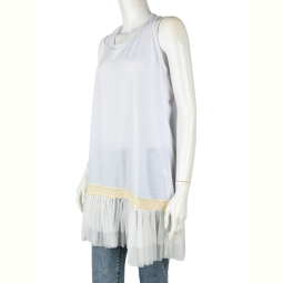 Платье Obuvok B0134-3 (11260) white-beige