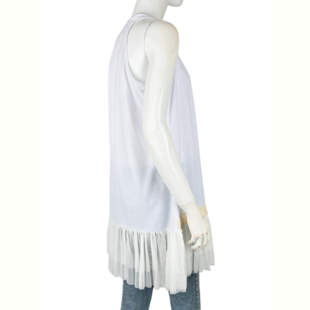 Платье Obuvok B0134-3 (11260) white-beige