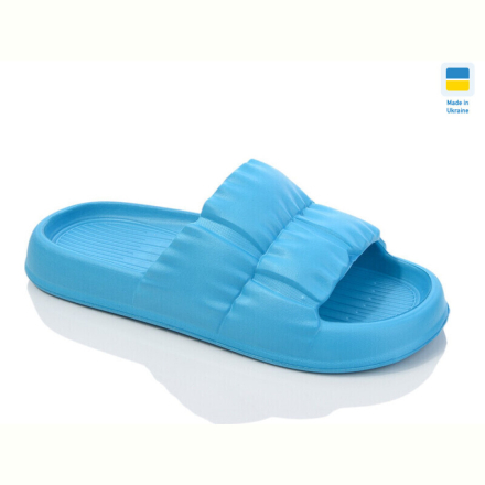Шлепки Inblue Ірис бірюза
