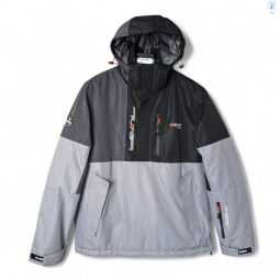 Куртка Audsa S24039-22 l.grey-grey-black
