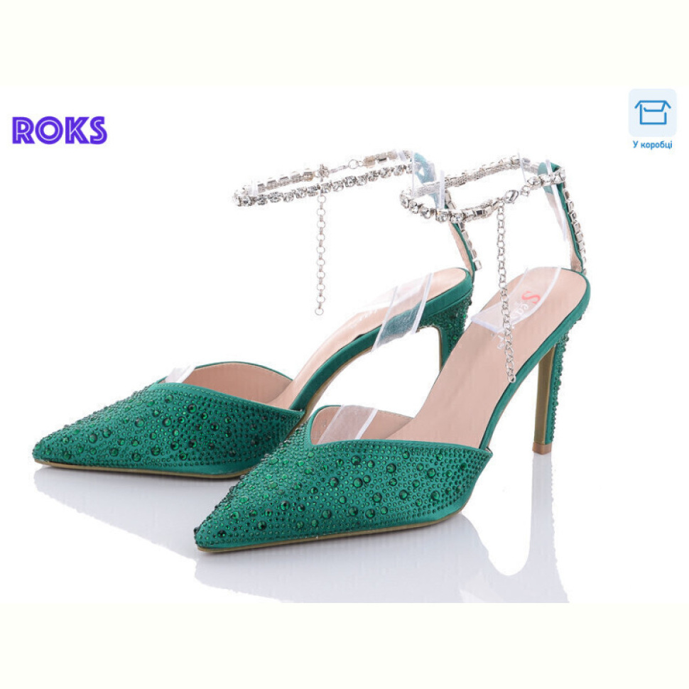 Босоножки Roks LC03 green