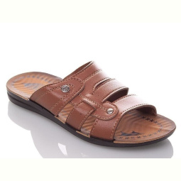 Шлепки DeMur M6370 camel