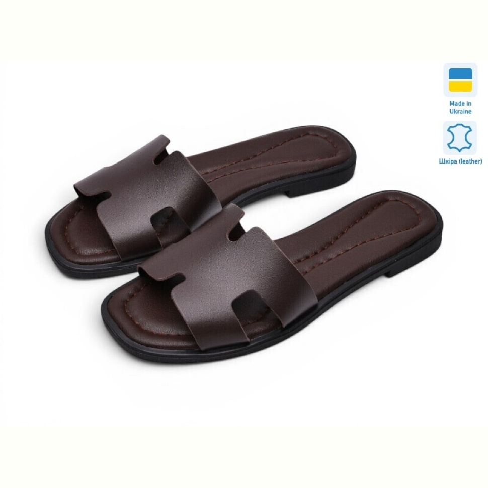 Шлепки Prime-Opt Paradize SL-3100 коричневий