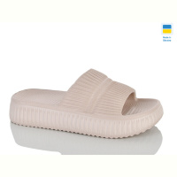 Шлепки DeMur W679 беж