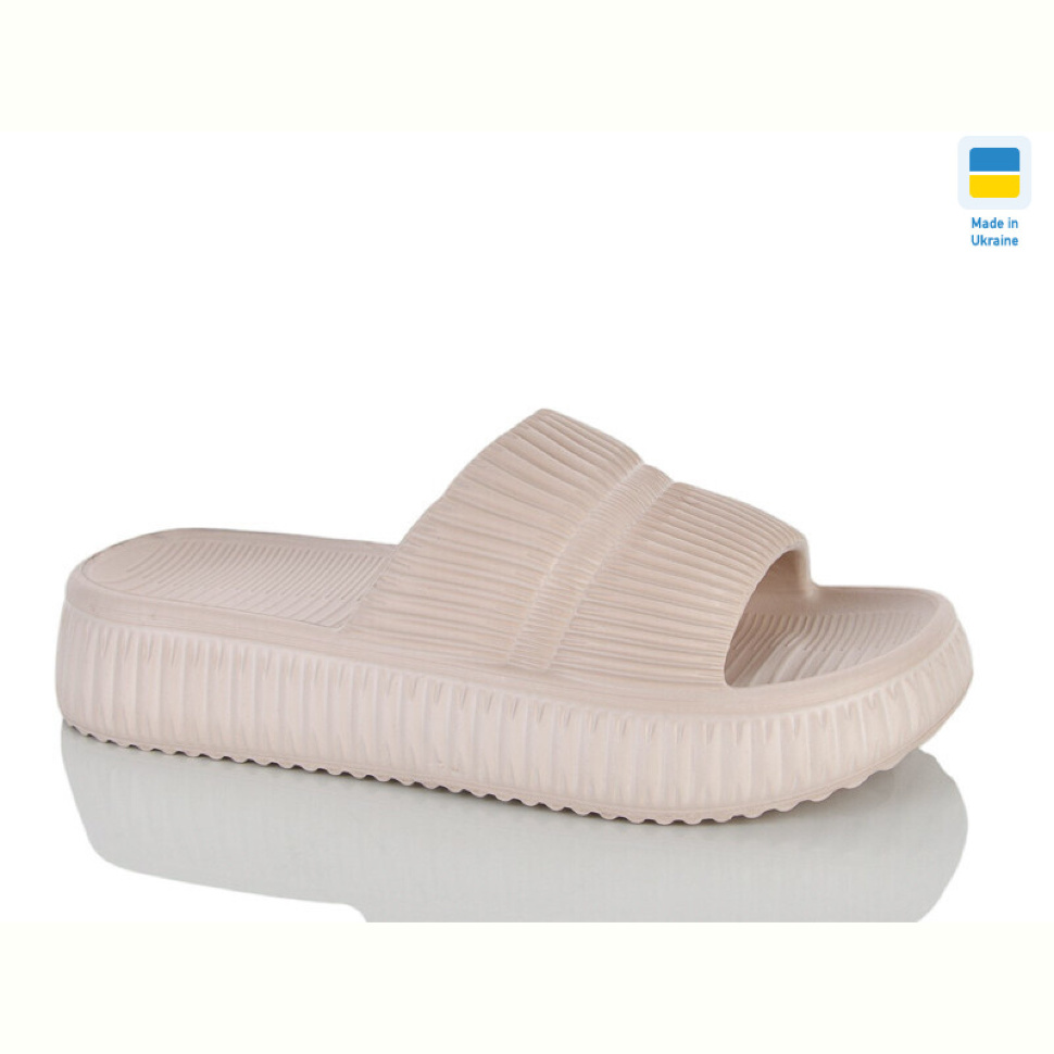 Шлепки DeMur W679 беж