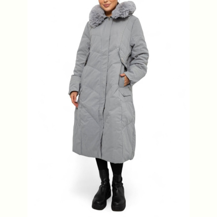 Пальто Obuvok 8803 (12048) grey