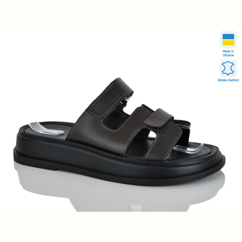 Шлепки Sali 9 коричн.к.