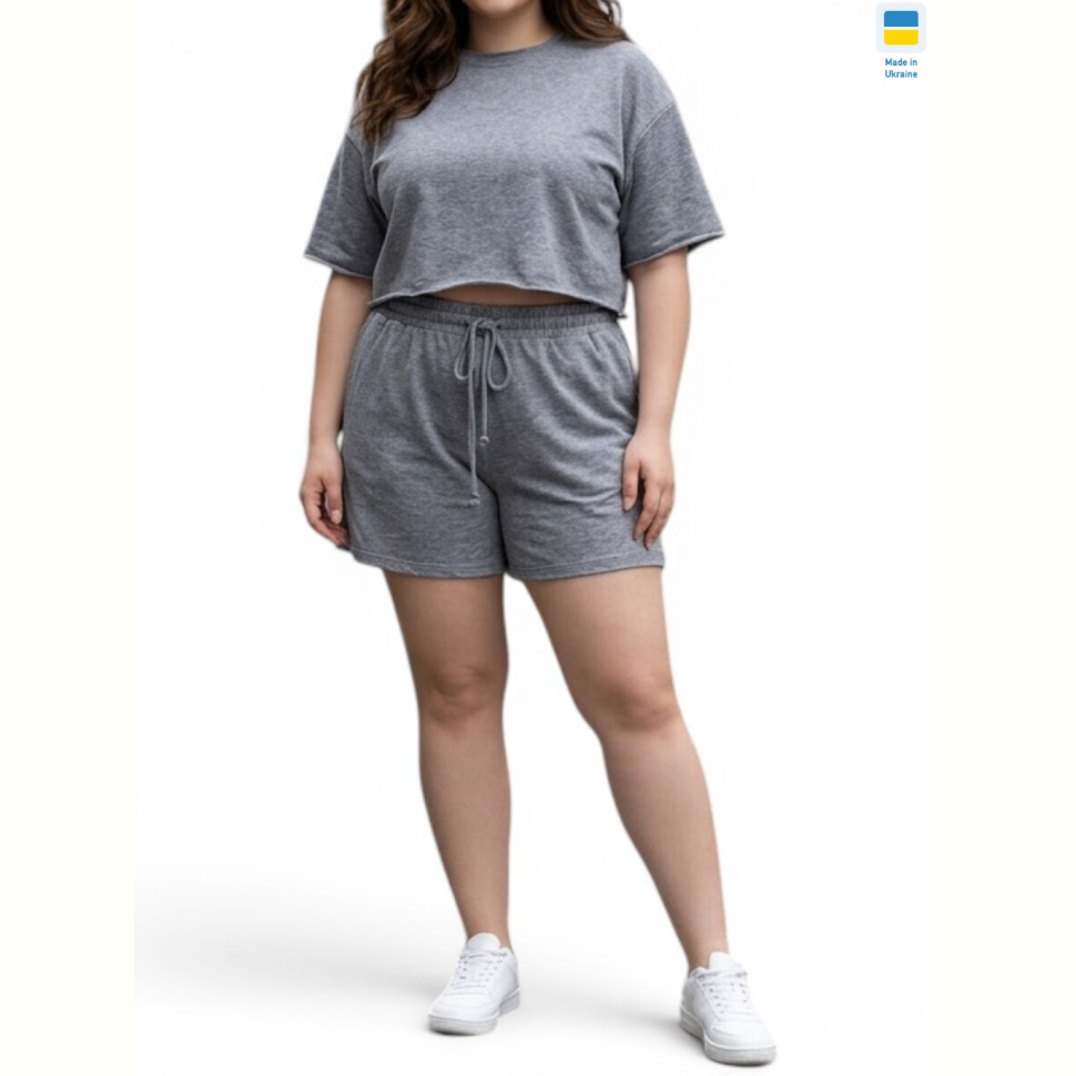 Костюм Sport style 1249 св.сірий