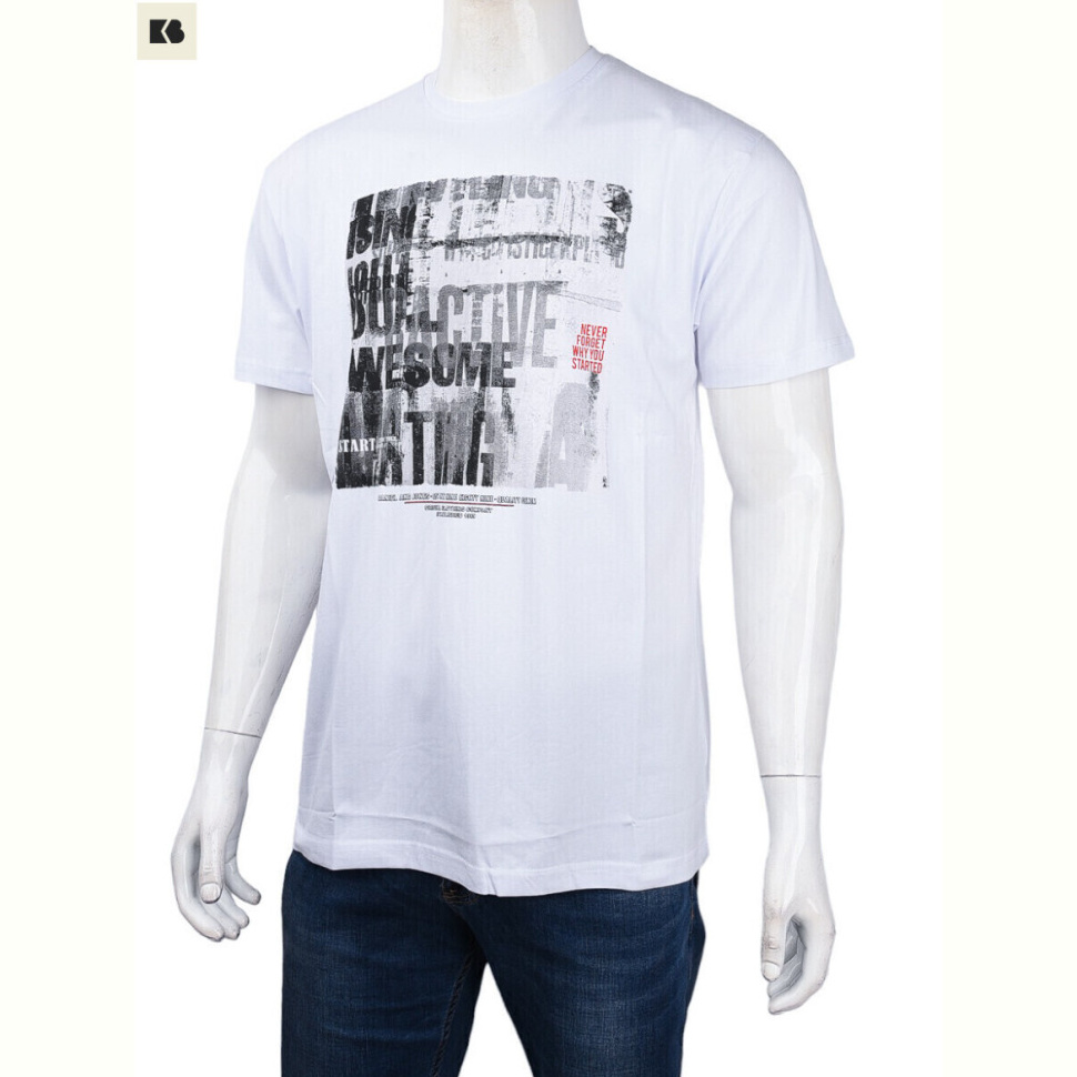 Футболка BIG 3707-109-4 white