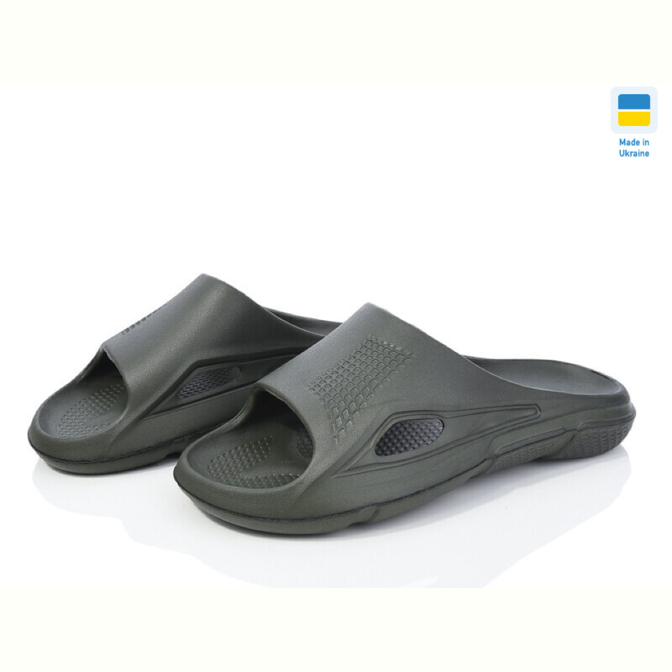 Шлепки Vladimir DS П43 т.зелений