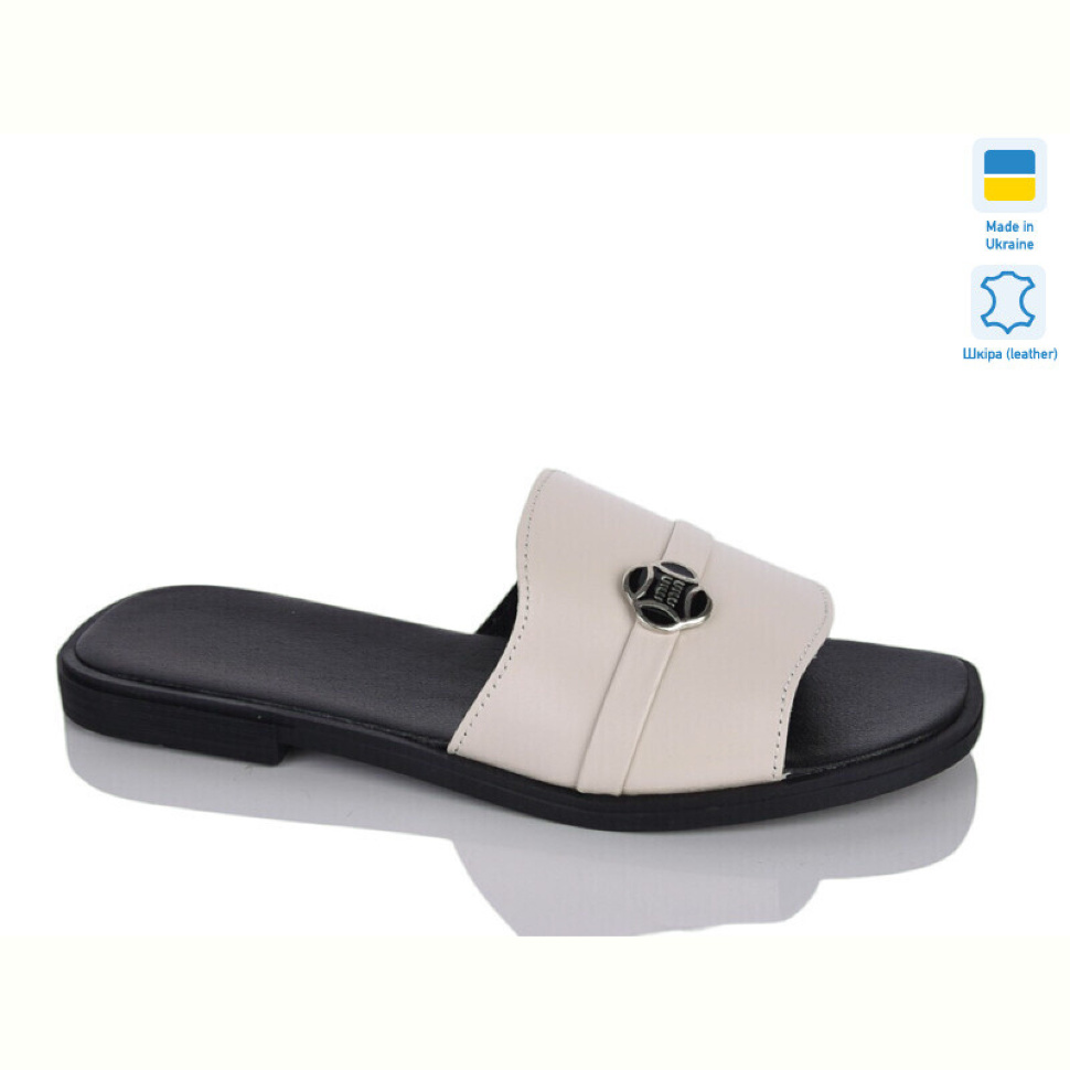 Шлепки Sali 115-10 беж к.