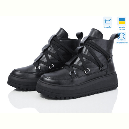 Ботинки Mona Lisa 704 чорний к.