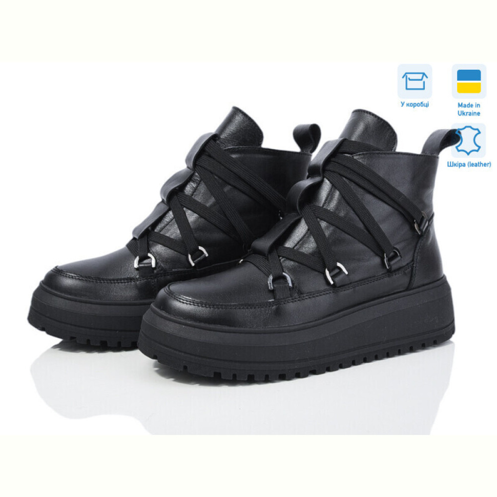 Ботинки Mona Lisa 704 чорний к. Ботинки Mona Lisa 704 чорний к.