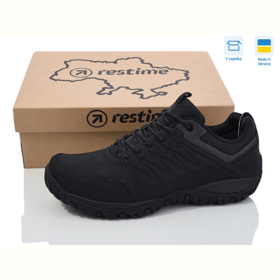 Кроссовки Restime PMB25371 black