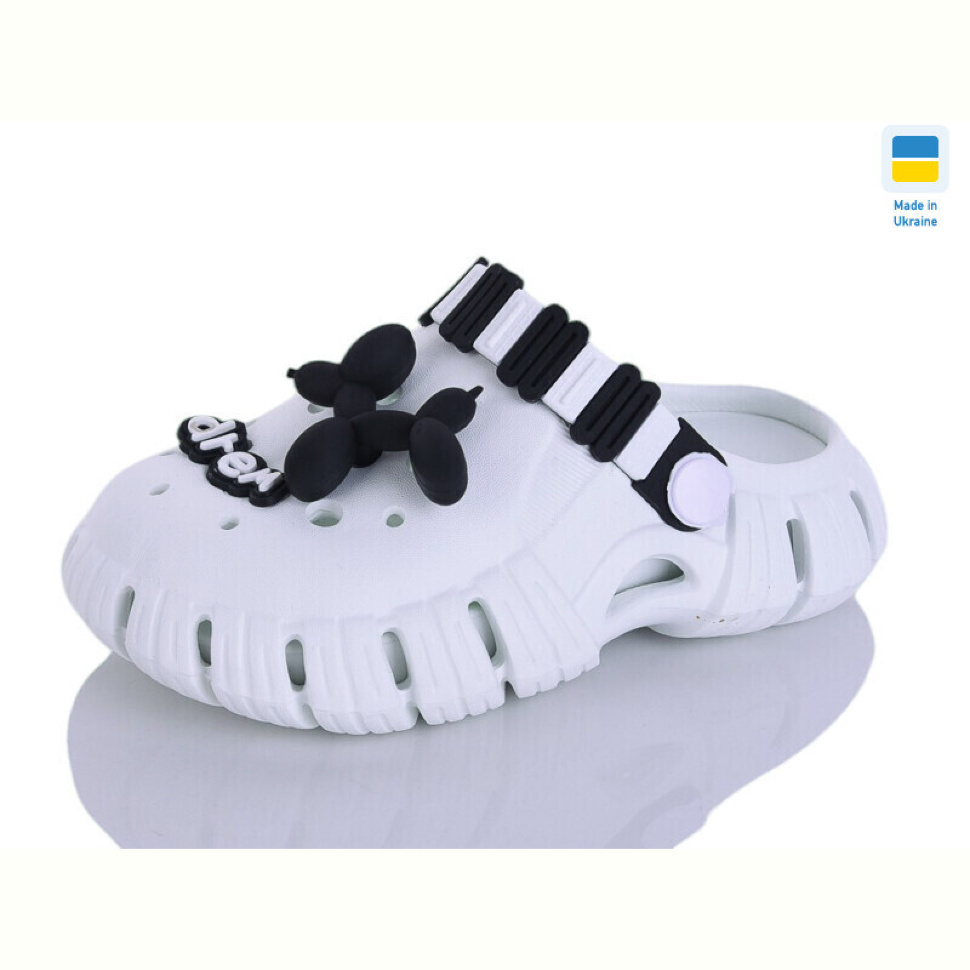 Кроксы Lot Shoes 012 білий-білий Кроксы Lot Shoes 012 білий-білий