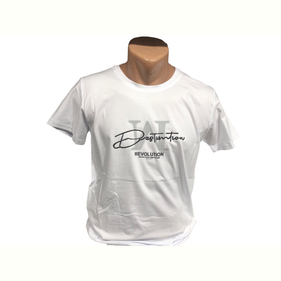 Футболка TurkishBrend C002 білий Футболка TurkishBrend C002 білий