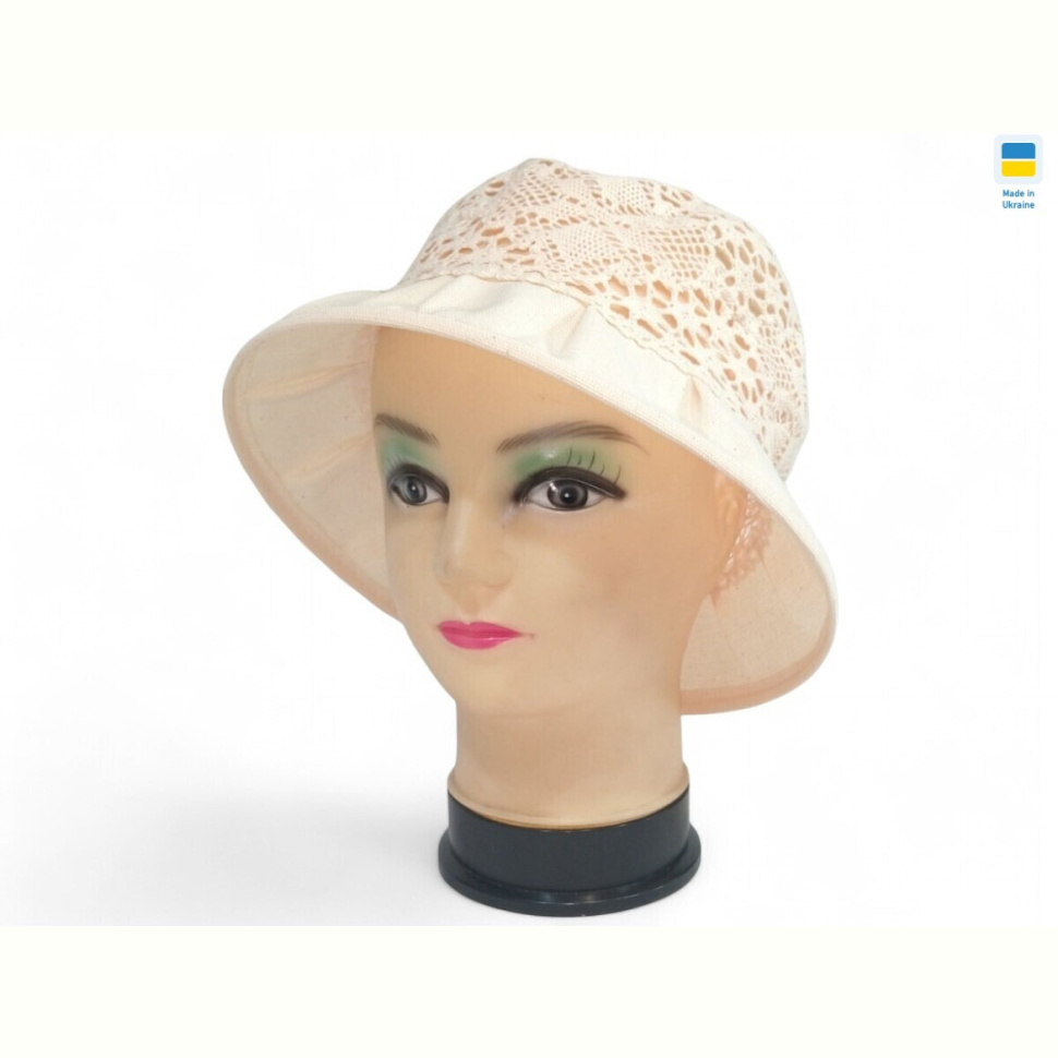 Шляпа Mabi 0085 бежевий